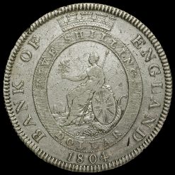 1804 George III Bank of England Issue Silver Dollar Reverse