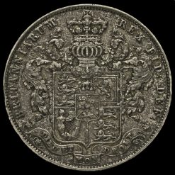 1829 George IV Milled Silver Half Crown Reverse