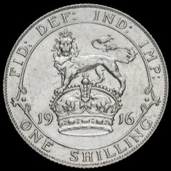1916 George V Silver Shilling Reverse