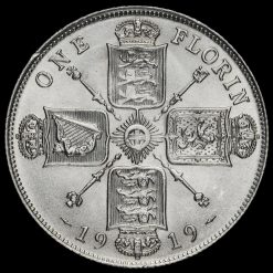 1919 George V Silver Florin Reverse