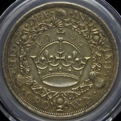 1932 George V Silver Wreath Crown Reverse