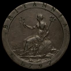 1797 George III Cartwheel Penny Reverse