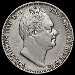 1833 William IV Milled Silver Maundy Fourpence Obverse