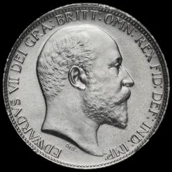 1902 Edward VII Silver Sixpence Obverse
