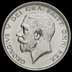 1920 George V Silver Half Crown Obverse