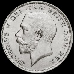 1920 George V Silver Half Crown Obverse