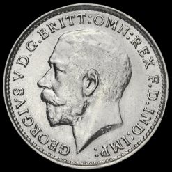1920 George V Silver Threepence Obverse
