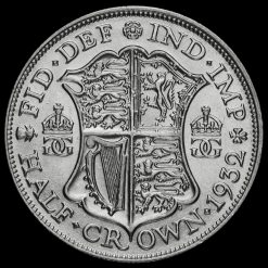 1932 George V Silver Half Crown Reverse