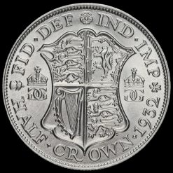 1932 George V Silver Half Crown Reverse