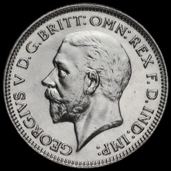 1934 George V Silver Sixpence Obverse