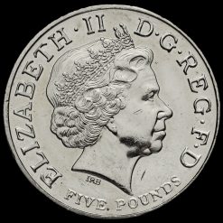 2006 Queen Elizabeth 80th Birthday £5 Crown Obverse
