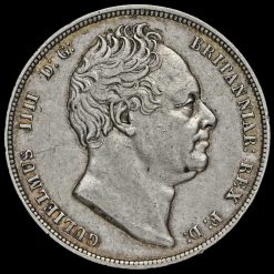 1834 William IV Milled Silver Half Crown Obverse