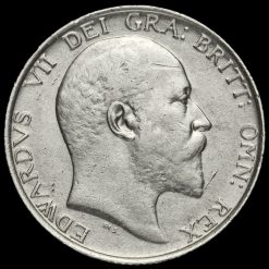 1906 Edward VII Silver Shilling Obverse