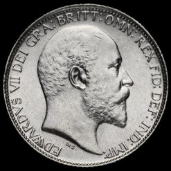 1910 Edward VII Silver Sixpence Obverse