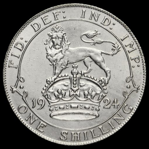 1924 George V Silver Shilling Reverse