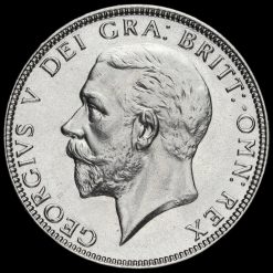 1929 George V Silver Florin Obverse
