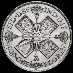 1929 George V Silver Florin Reverse