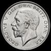 1929 George V Silver Half Crown Obverse