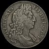 1696 William III Early Milled Silver Half Crown Obverse