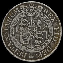 1819 George III Milled Silver Half Crown Reverse
