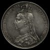 1889 Queen Victoria Jubilee Head Silver Shilling Obverse