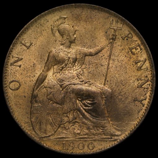 1900 Queen Victoria Penny Reverse
