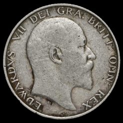 1903 Edward VII Silver Shilling Obverse