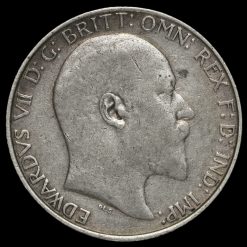 1907 Edward VII Silver Florin Obverse