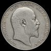1909 Edward VII Silver Half Crown Obverse