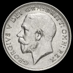 1919 George V Silver Sixpence Obverse