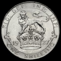 1927 George V Silver Shilling Reverse