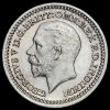 1934 George V Silver Maundy Penny Obverse