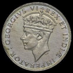 East Africa 1946 George VI Shilling Obverse
