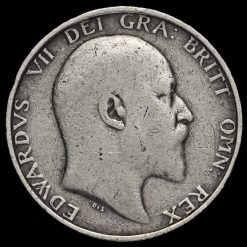 1904 Edward VII Silver Shilling Obverse