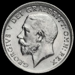 1911 George V Silver Sixpence Obverse