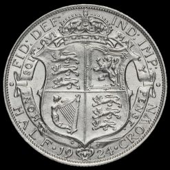1924 George V Silver Half Crown Reverse