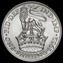 1932 George V Silver Shilling Reverse