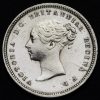 1872 Queen Victoria Young Head Silver Maundy Fourpence Obverse