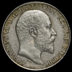 1903 Edward VII Silver Florin Obverse