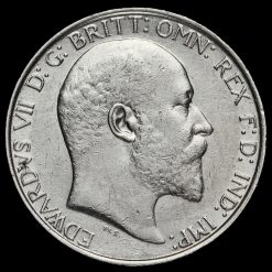1906 Edward VII Silver Florin Obverse