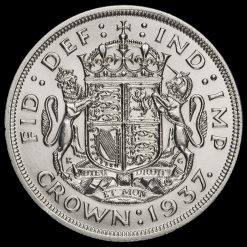 1937 George VI Coronation Silver Crown Reverse