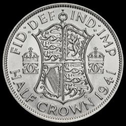 1941 George VI Silver Half Crown Reverse