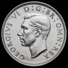 1950 George VI Proof Florin Obverse