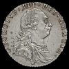 1787 George III Early Milled Silver Sixpence Obverse