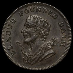 Somerset Bath, 1794 Farthing Token Obverse