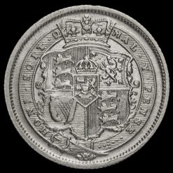 1816 George III Milled Silver Shilling Reverse
