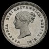 1885 Queen Victoria Silver Maundy Twopence Obverse