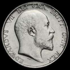 1906 Edward VII Silver Shilling Obverse