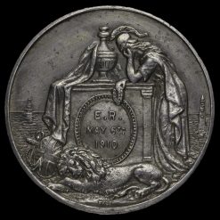 1910 Edward VII Memorial Medal Reverse