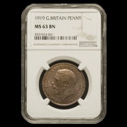 1919 George V Penny MS 63